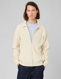 Cardigan zippé col polo - 1