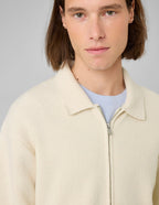 Cardigan zippé col polo - 2