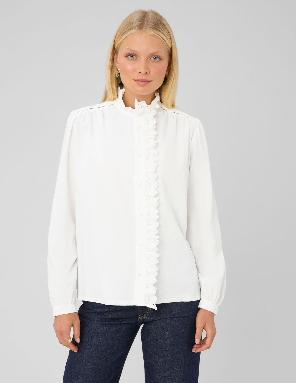 Blouse velours côtelé - 1