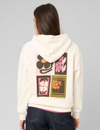 Sweat à capuche imprimé devant / dos - 2