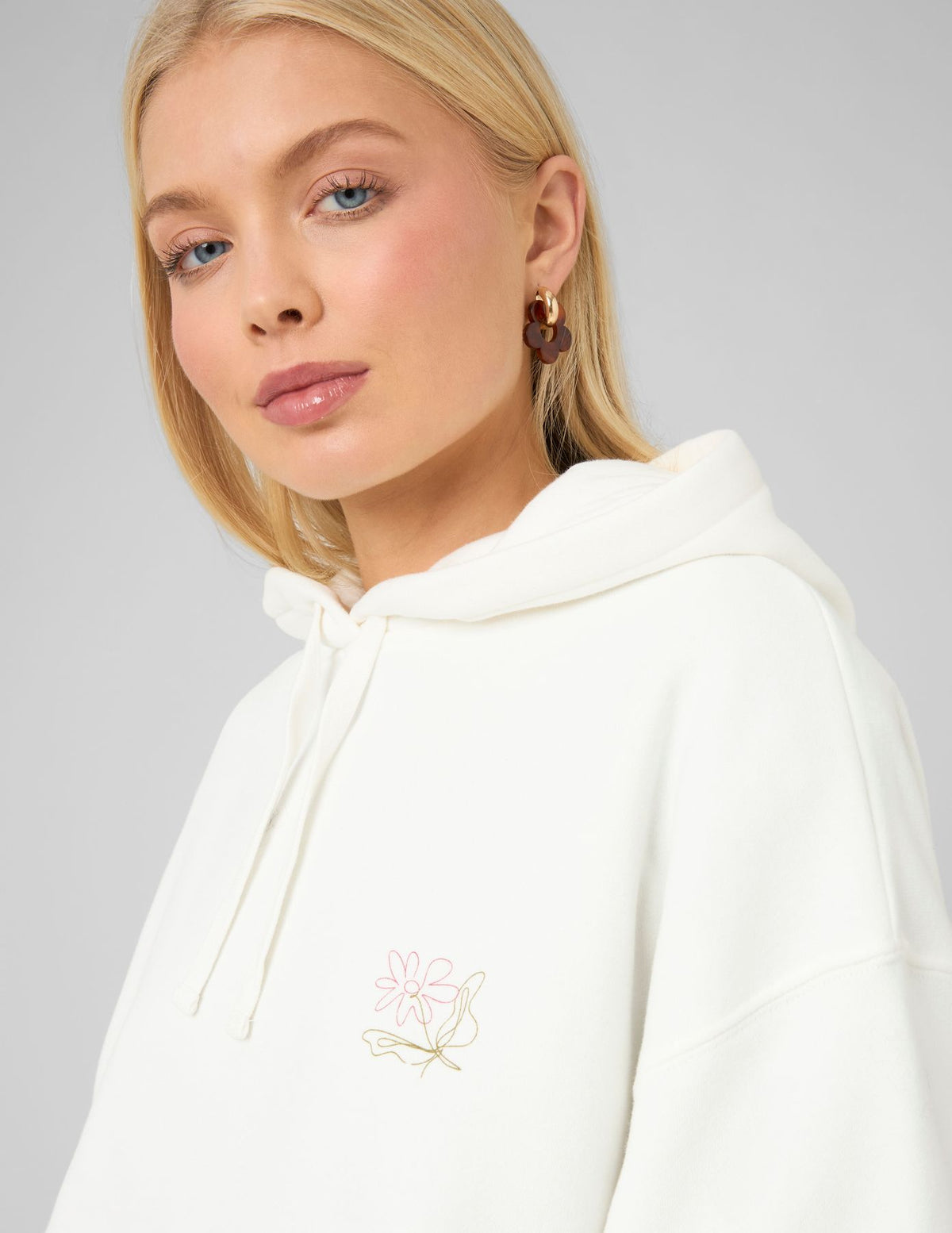 Sweat à capuche imprimé devant / dos - 2