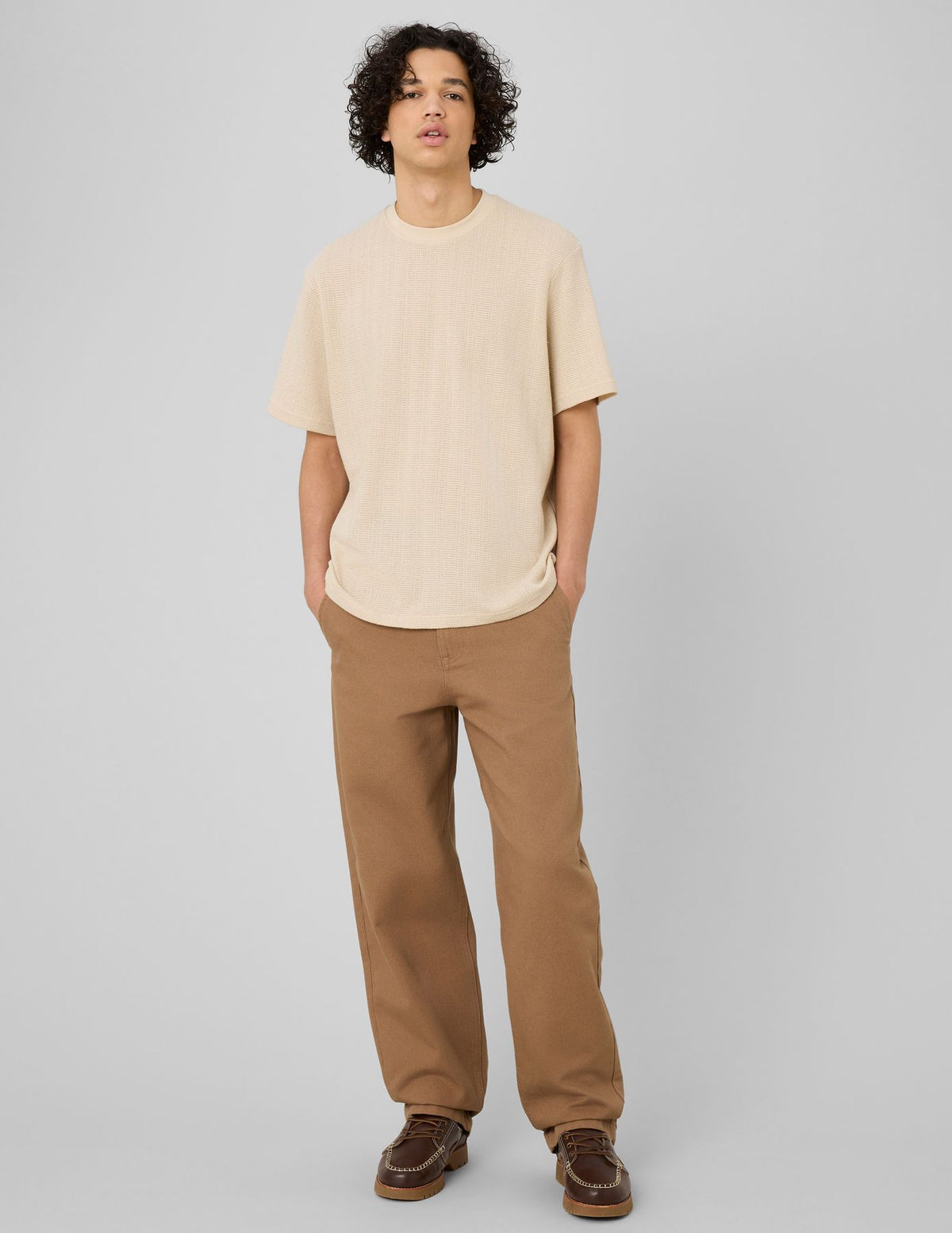 Pantalon loose canvas - 1