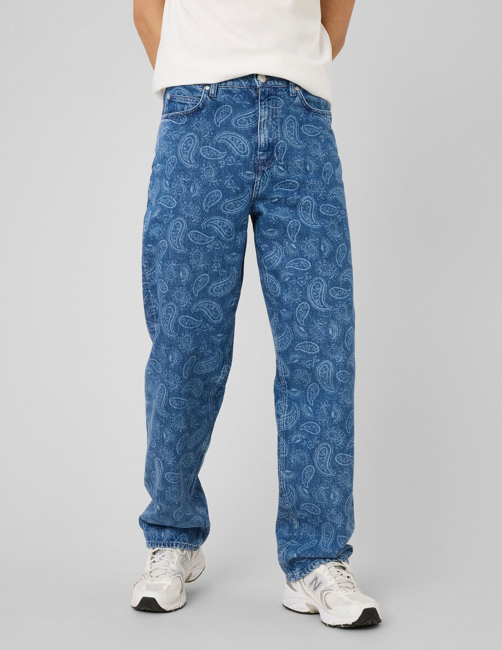 Jean loose paisley - 2