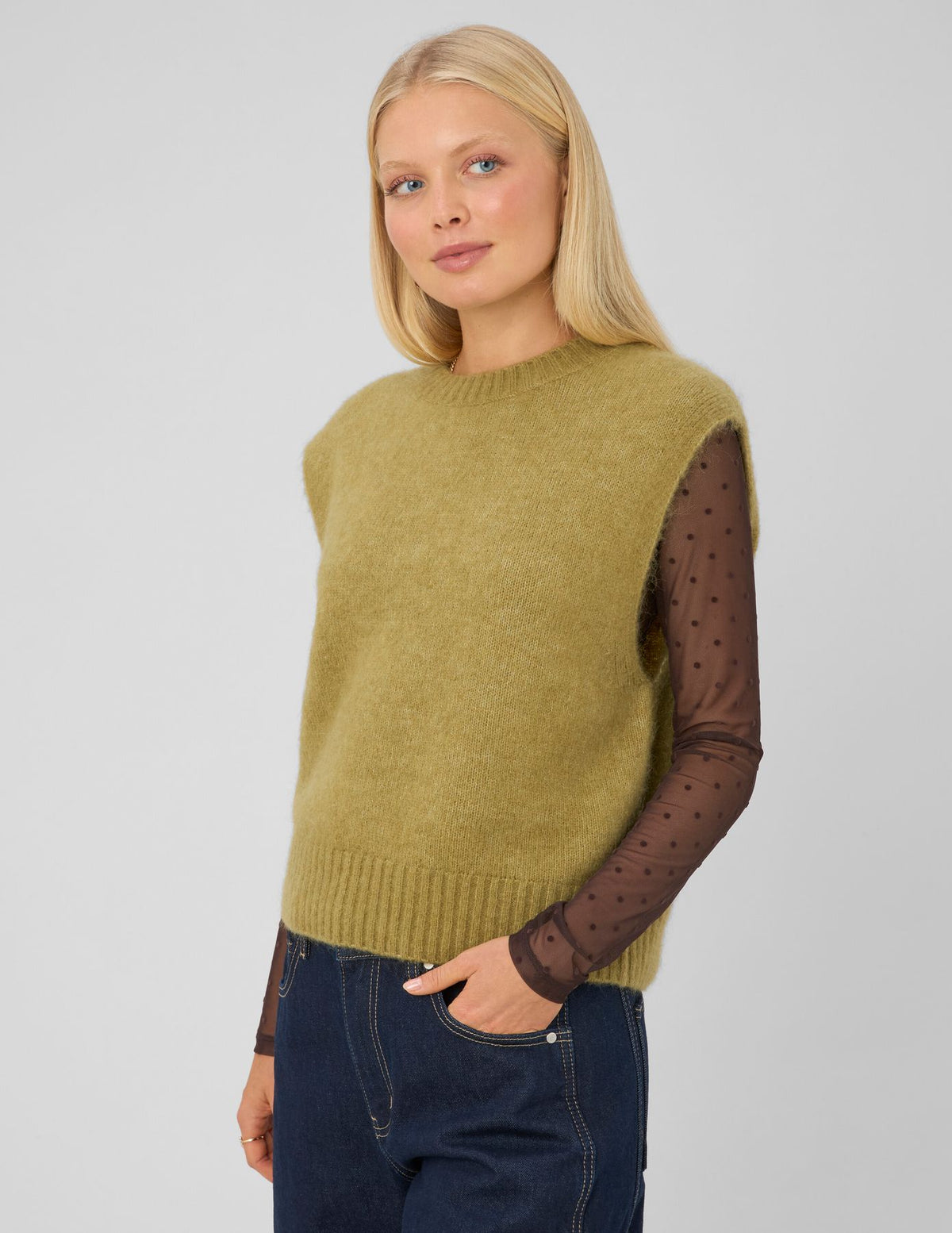 Pull sans manche premium - 1