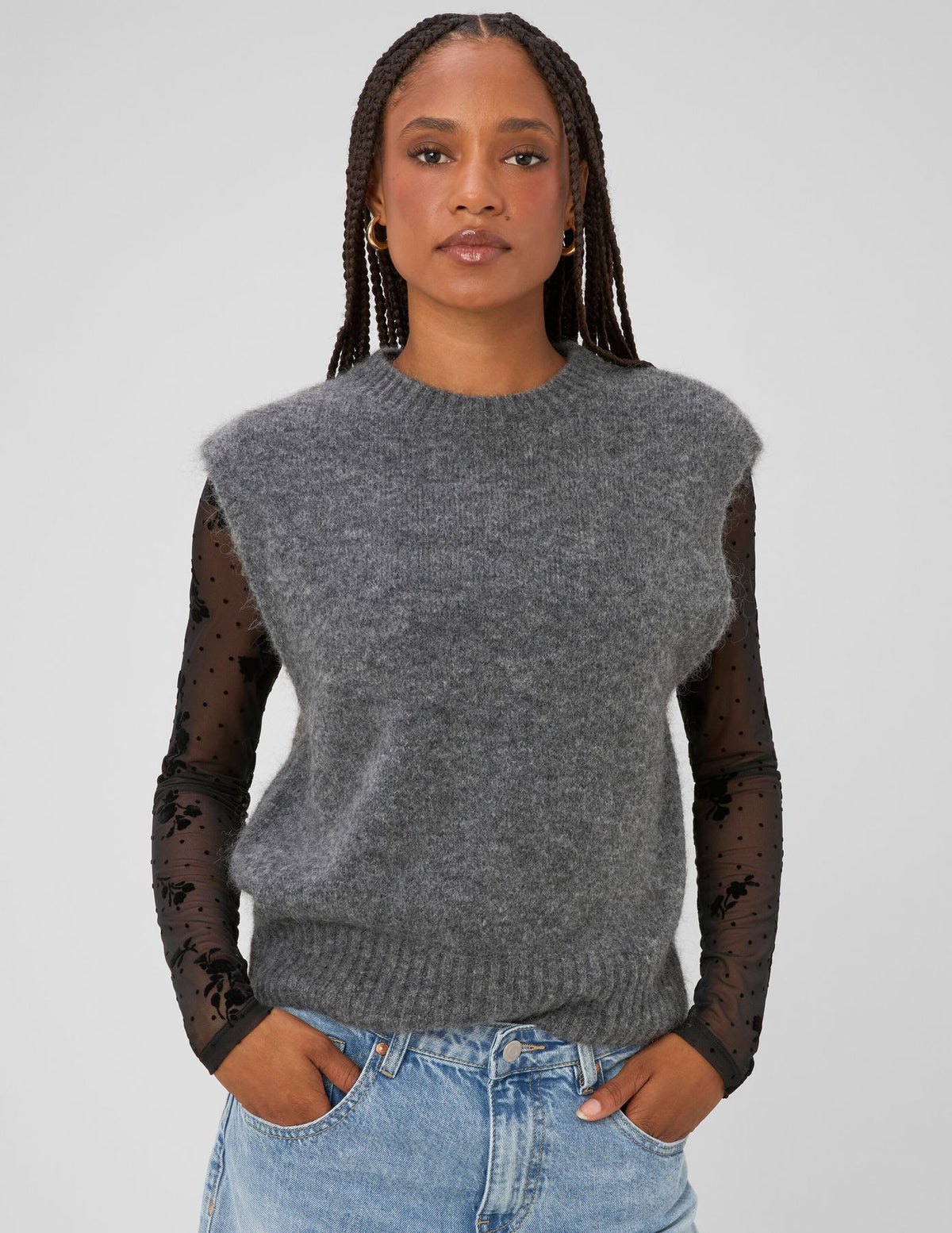 Pull sans manche premium - 1
