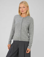Gilet col rond boutonné - 1