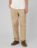 Pantalon chino à pinces - 1
