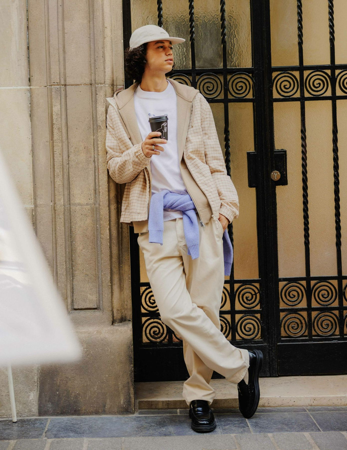 Pantalon jogger relaxed - 1