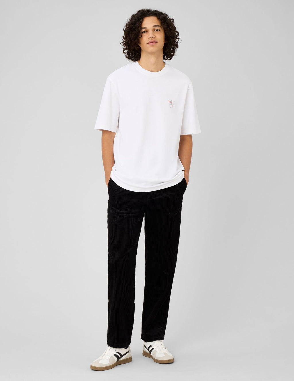 Pantalon velours côtelé - 1