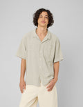 Chemise manches courtes texturée - 1