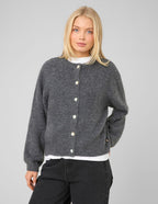 Gilet boutonné col rond - 1