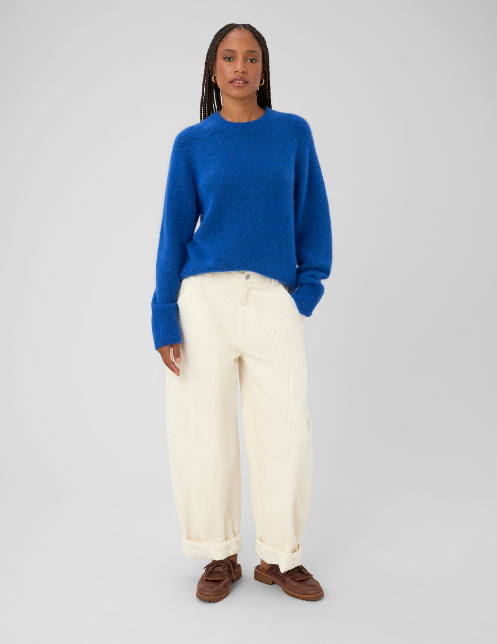 Pull col rond premium - 2