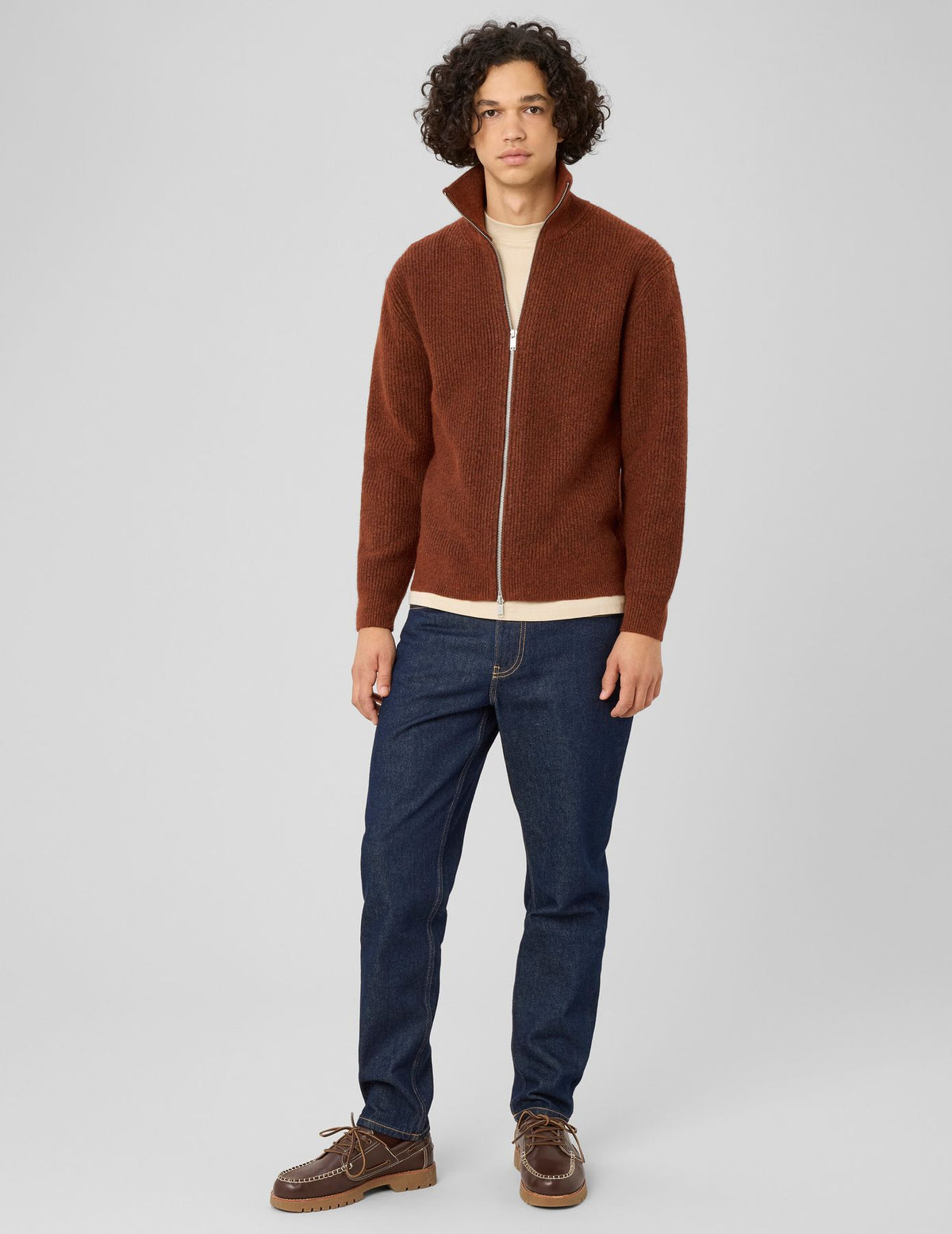 Gilet zippé double ouverture - 1