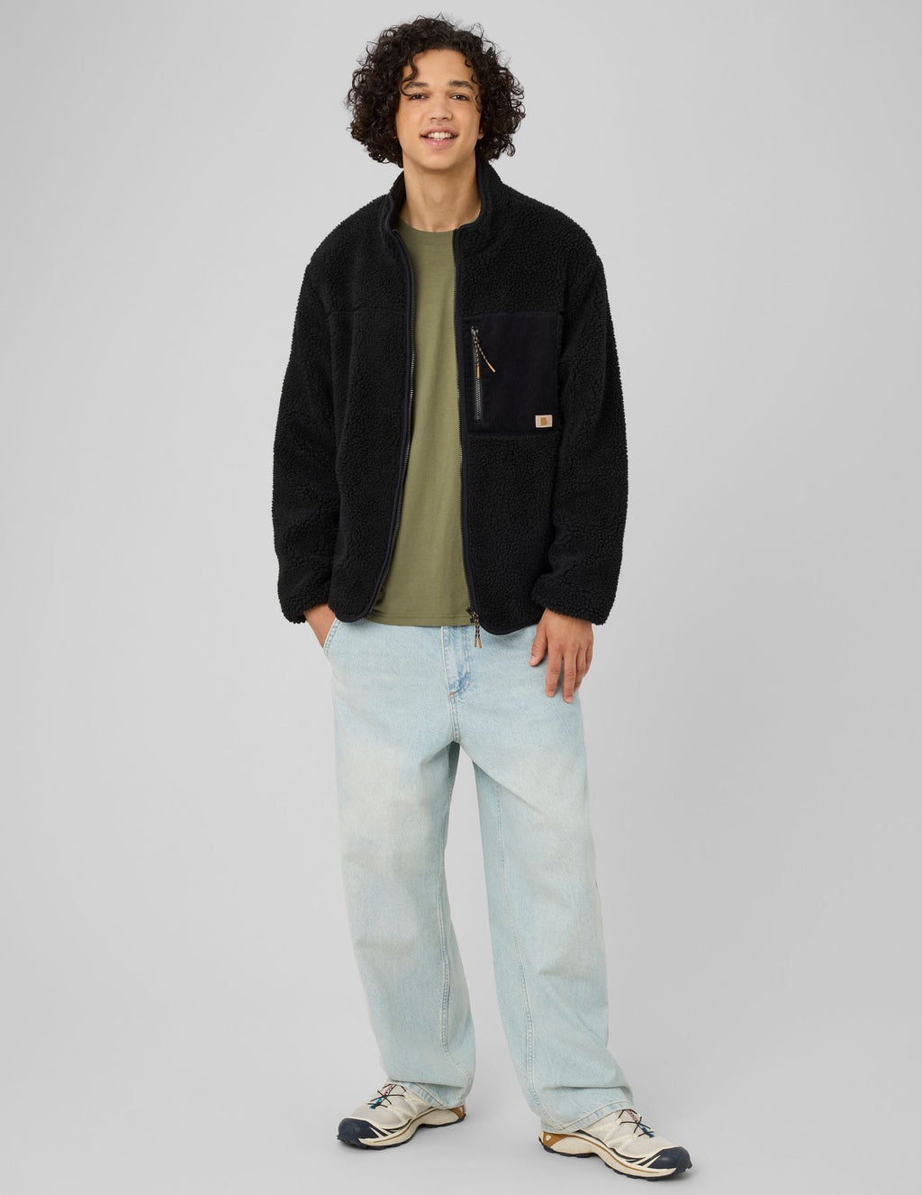 Veste zippée sherpa - 1