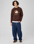 Pull col rond jacquard - 1