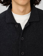 Cardigan boutonné col polo - 2