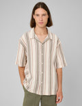 Chemise manches courtes rayée - 1