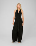 Combinaison pantalon en maille brillante - 1