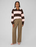 Pantalon à pinces - 1