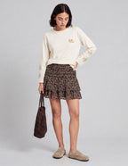 Jupe short imprimée - 1