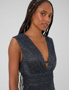 Robe longue imprimée - 2