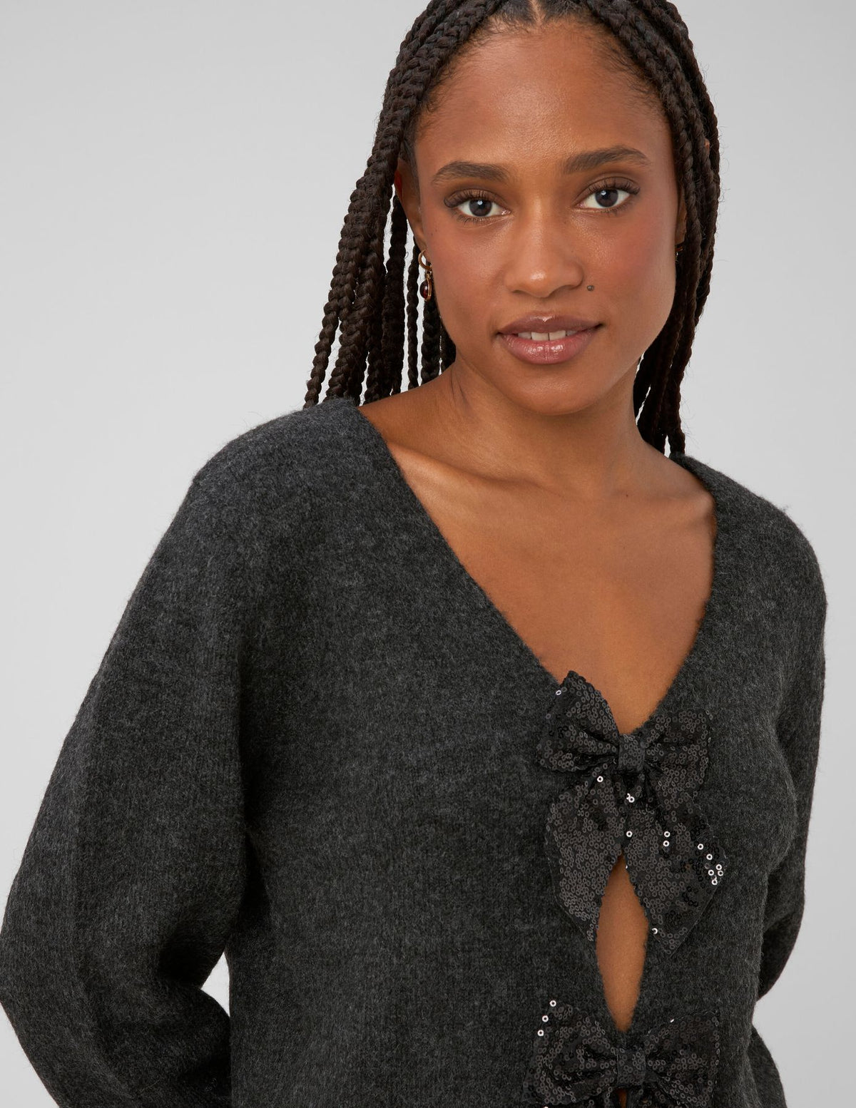 Gilet noeuds sequins - 2