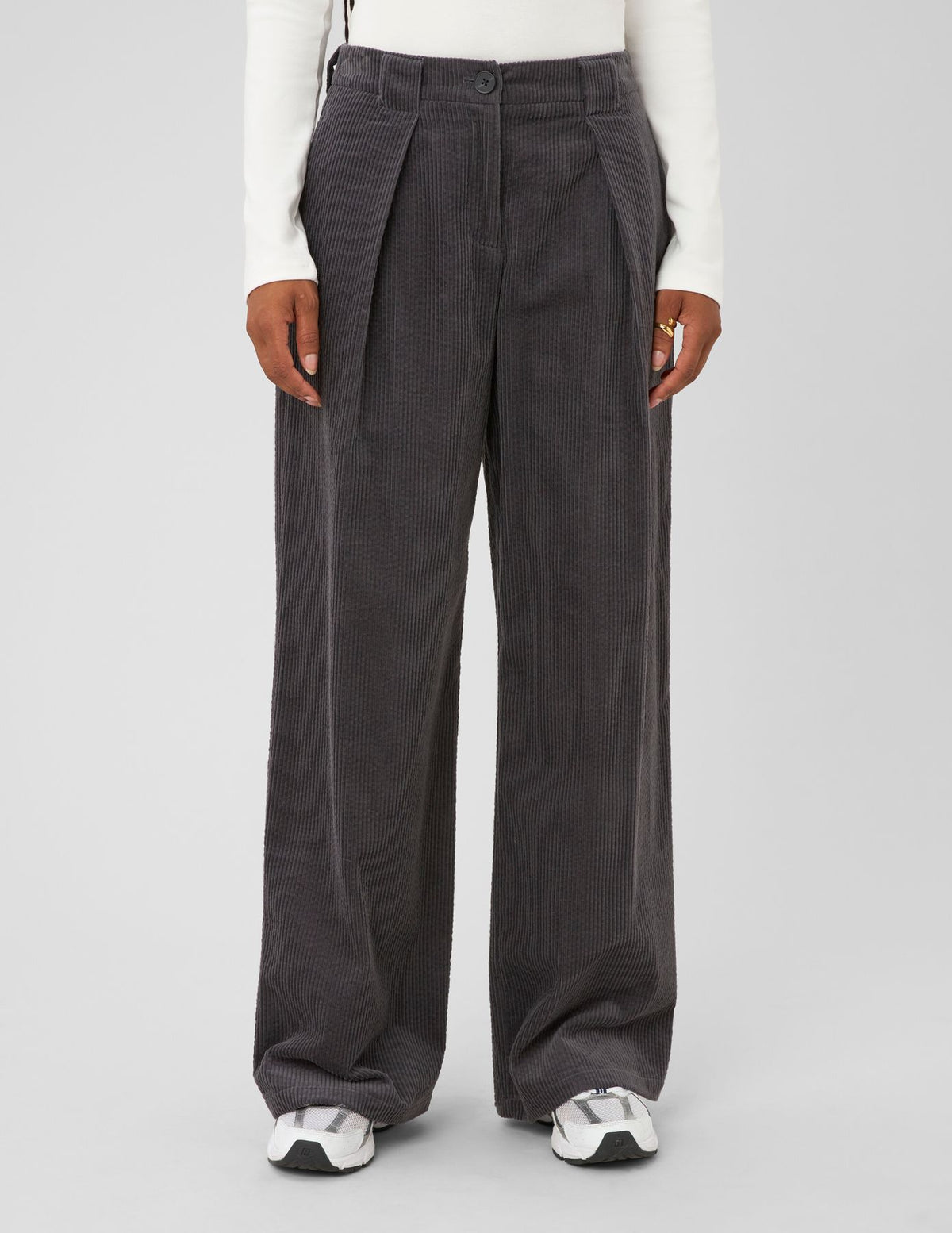 Pantalon large en velours - 2