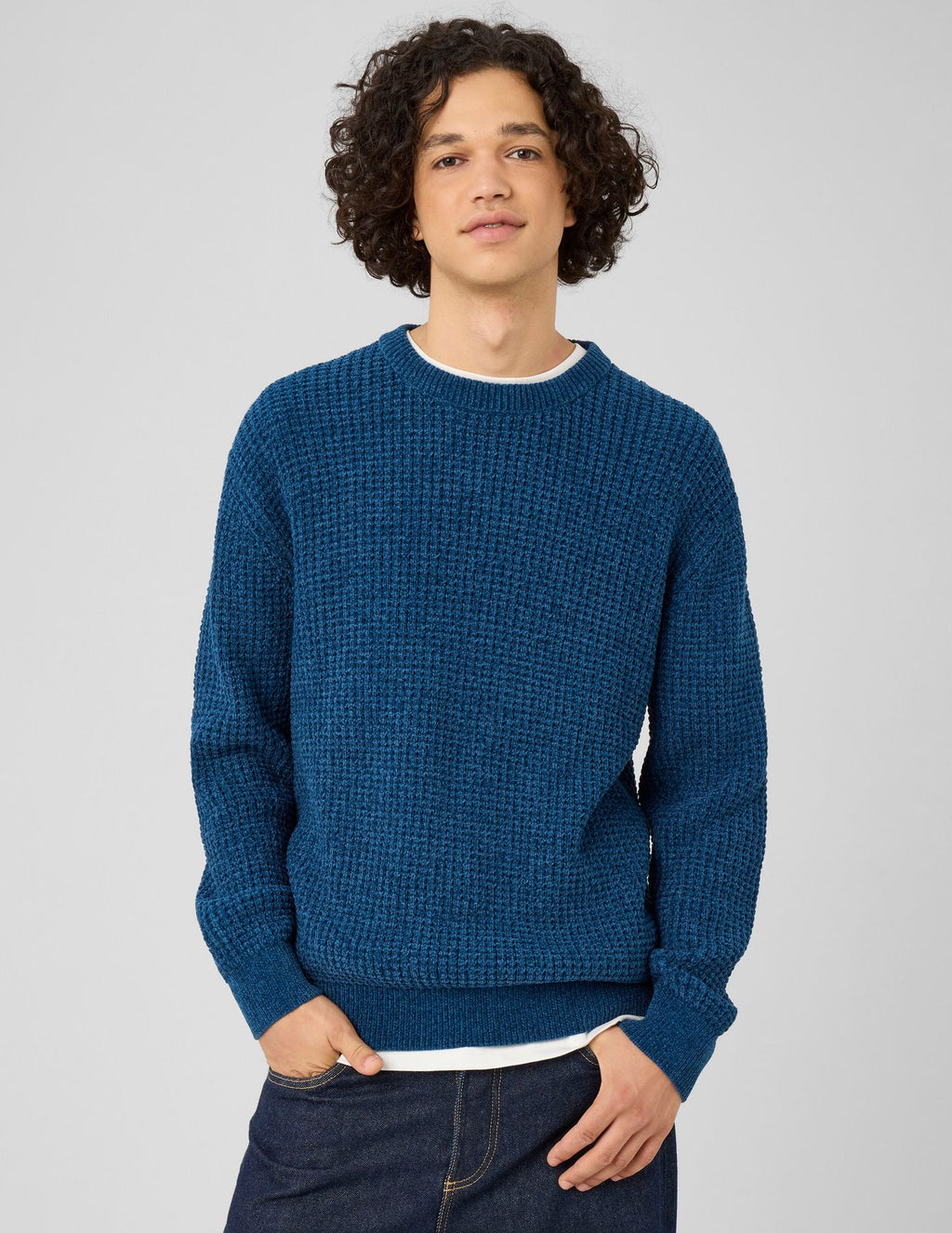 Pull maille chenille - 1