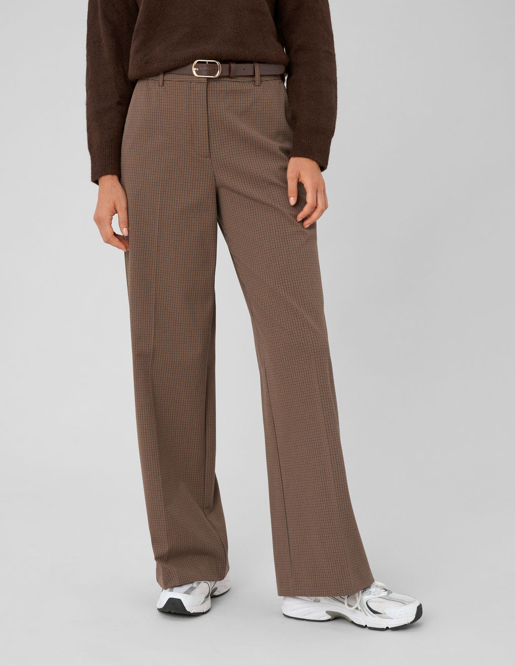 Pantalon large ceinturé - 1