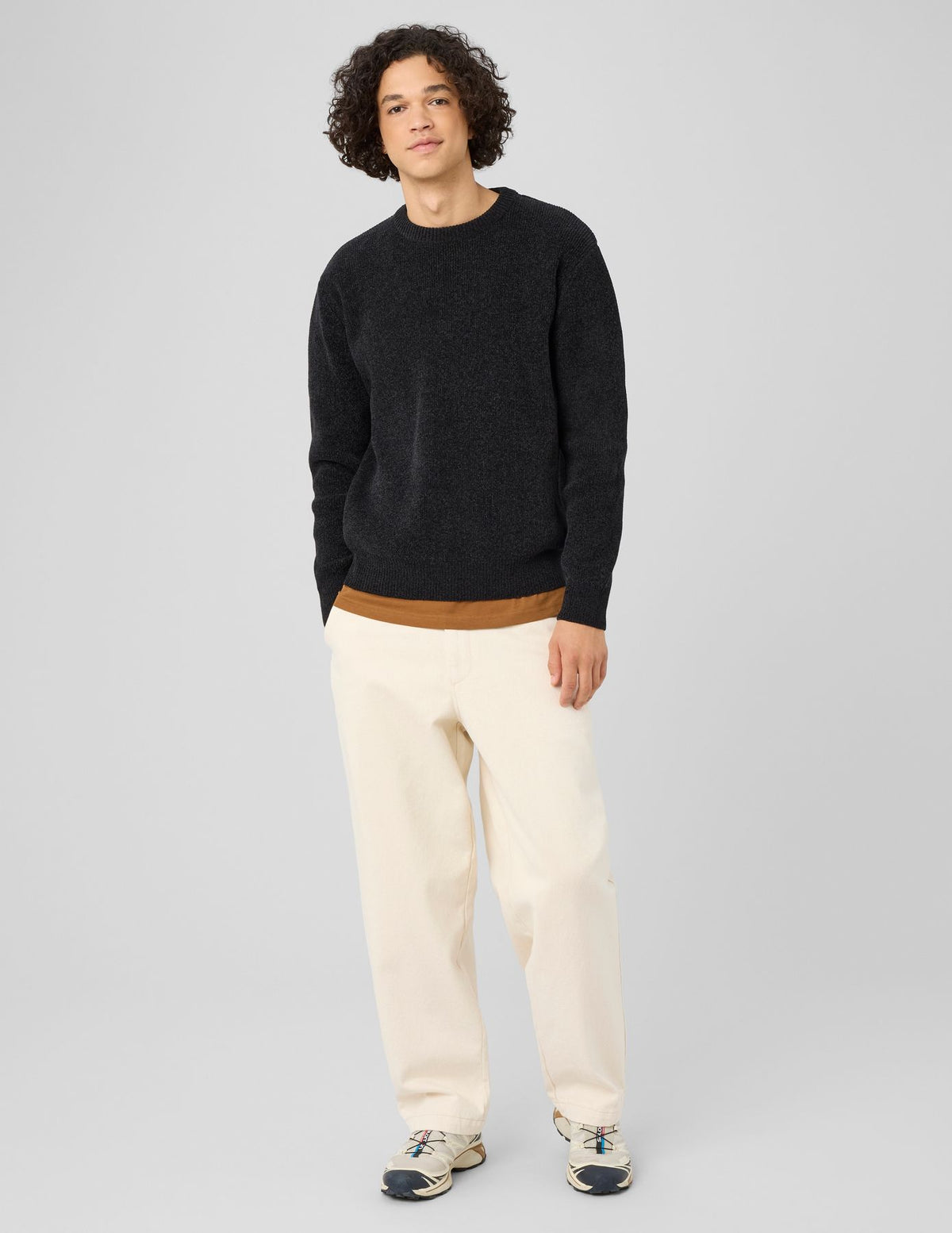 Pull maille chenille - 1