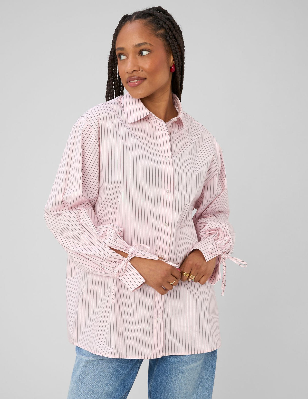 Chemise rayée oversize - 2