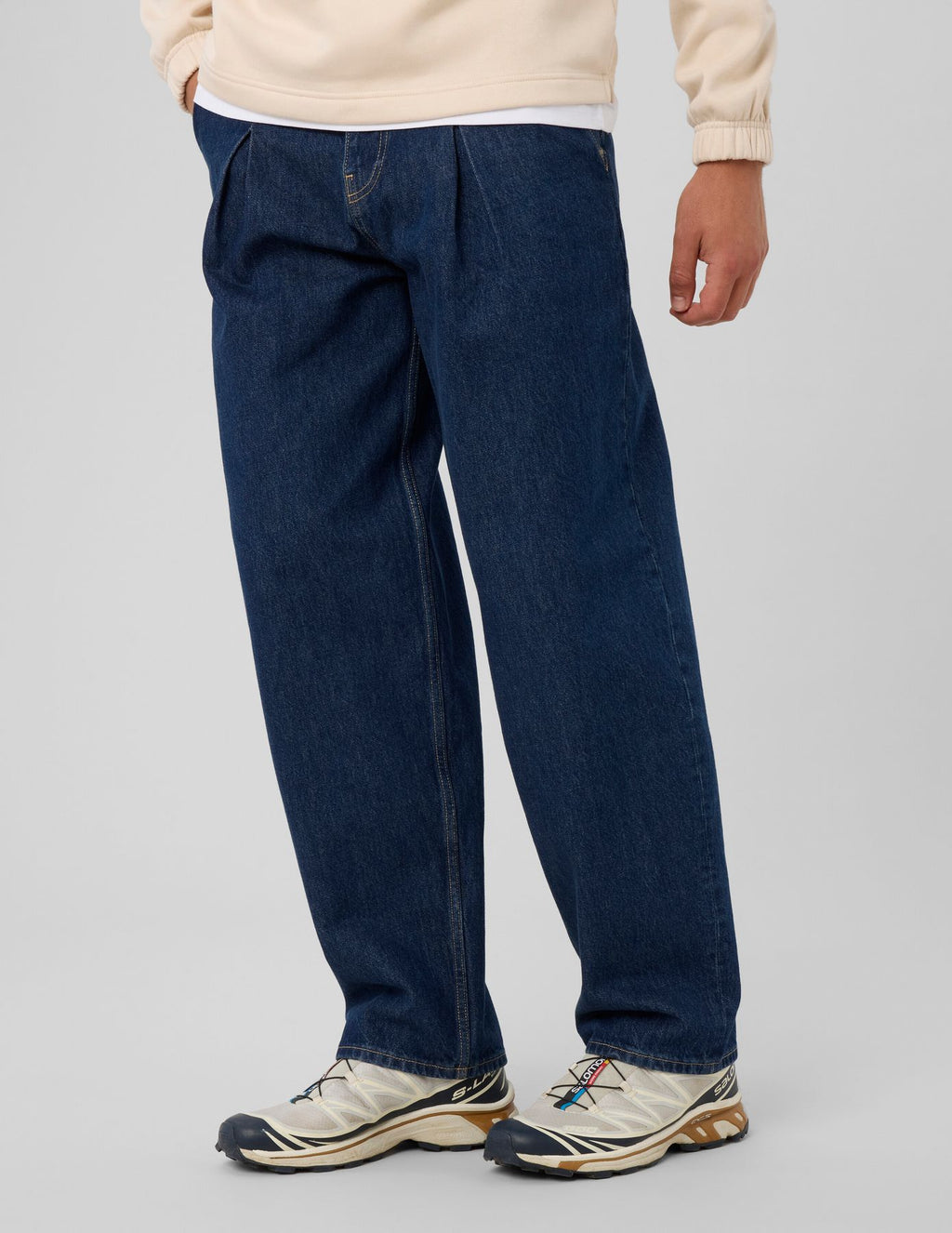 Loose jean ample à plis - 2