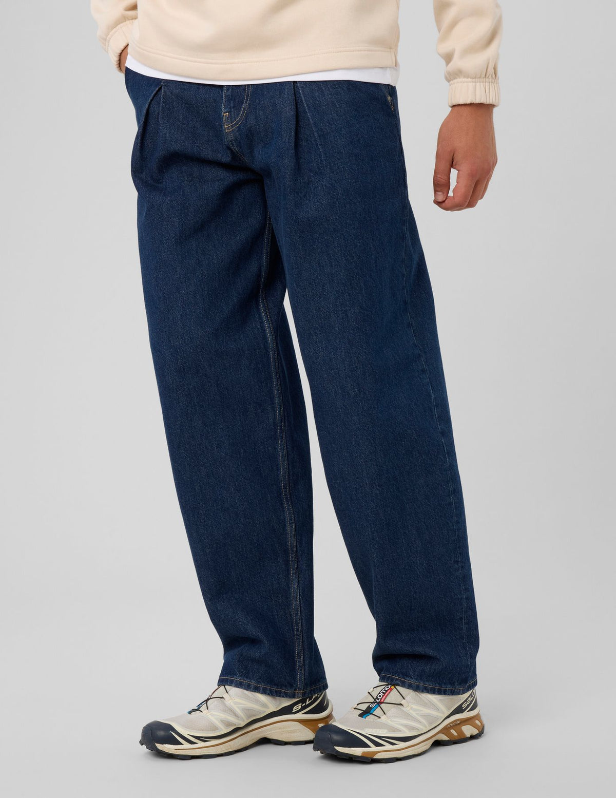 Loose jean ample à plis - 2