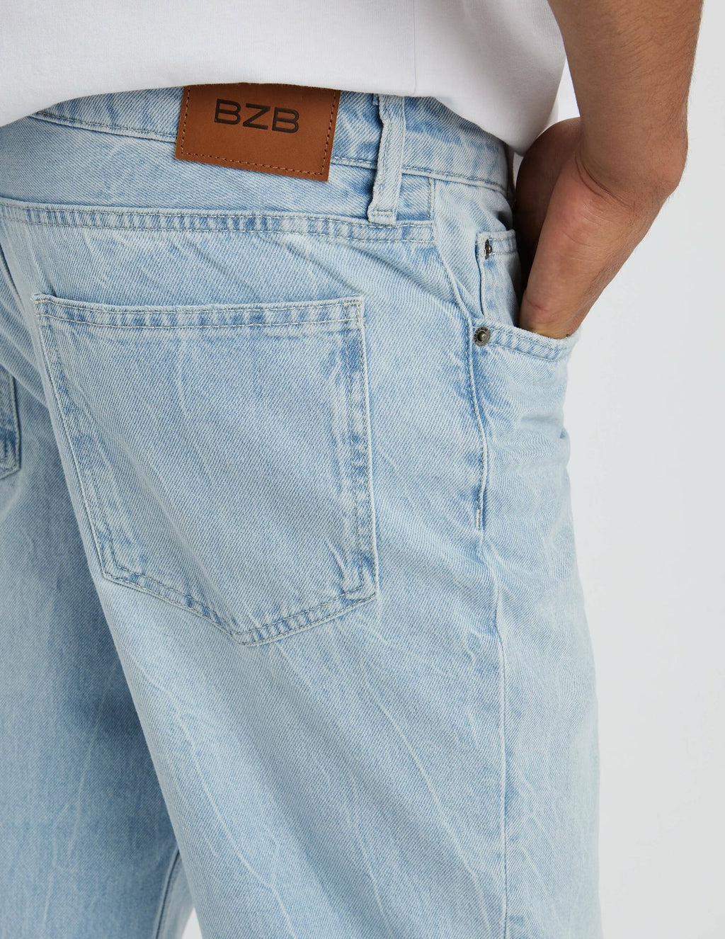Jean relaxed bleach - 2